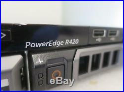 1U Server Dell PowerEdge R420 12-Core 2x Xeon E5-2420 32GB PERC H710 Mini