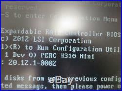 1U Server Dell PowerEdge R420 6-Core Xeon E5-2420 8GB PERC H310 Mini, 3.5
