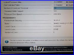 1U Server Dell PowerEdge R620 8-Core Xeon E5-2670 2.6GHz 32GB 4x 1TB 2.5 H710P