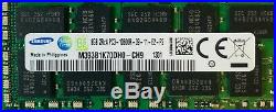 64GB (8x8GB) DDR3 PC3-10600R ECC Reg Server Memory RAM Dell PowerEdge R710