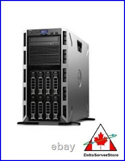8 X 3.5 DELL POWEREDGE T320 Tower SERVER 8 CORE XEON E5-2450 V2 32GB RAM 2X PSU