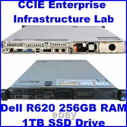 Cisco CCIE EI Lab ver 1.1 Dell R620 Server 1TB 256GB RAM SD-WAN 20.9 INE+Narbik