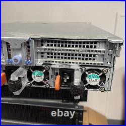 DELL EMC POWEREDGE R740 8 BAY SERVER, NO HDD RAM CPU. Powers On. READ #1