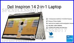 DELL Inspiron 14 2-in-1 Touch Laptop, 11th Gen Intel Core i5-1135G7,8GB, 256GB SSD