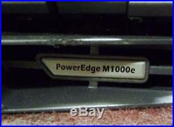 DELL POWEREDGE M1000e BLADE SERVER with10M610 DUAL INTEL XEON E5506 QC 2.13GHz
