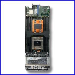 DELL POWEREDGE M630 BLADE SERVER 2x Xeon E5-2643 No Ram Untested