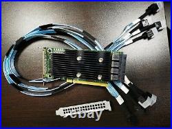DELL POWEREDGE R630 SERVER SSD NVMe PCIe EXTENDER EXPANSION CARD KIT with cables
