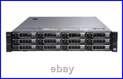 DELL POWEREDGE R720xd SERVER 12 BAY LFF DUAL XEON E5-2660 V2 32GB H710P