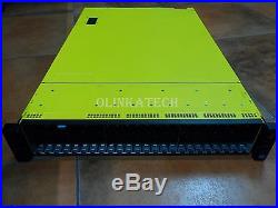 DELL POWEREDGE R720xd SERVER 24 2.5 BAY BAREBONES YELLOW CHASSIS NW98N 5NP86