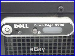 DELL POWEREDGE R900 SERVER 4 XEON 6-CORE X7460 2.66GHZ 128GB RAM 273GB PERC 6i