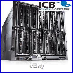 DELL PowerEdge M1000e with 16x M710HD II Blade Server 2x X5650 2.66GHz 6-Core 96GB