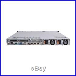 DELL PowerEdge R620 4Bay 1U Server 2xE5-2690V2 3GHz 10C 64GB 2x1100W IDRAC7 Ent