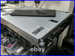 DELL PowerEdge R710 Dual E5520 8GB Dual PSU server 2u idrac 6 enterprise 4 caddy
