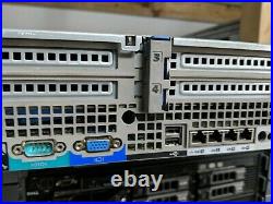 DELL PowerEdge R710 Dual x5550 12GB Dual PSU server 2u idrac6 enterprise 4 caddy