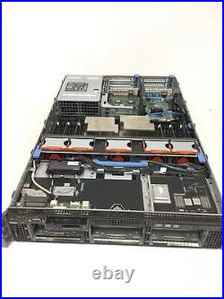 DELL PowerEdge R710 E02S 2xIntel Xeon E5620 2.4GHz Server with12GB/DVDRW WORKING