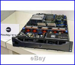DELL PowerEdge R710 Server 2×Xeon Six-Core 2.8GHz + 96GB RAM + 8×120GB SSD RAID