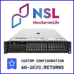 DELL PowerEdge R730 16SFF Server 2x E5-2650v4 2.2GHz =24 Cores 64GB H730 4xRJ45