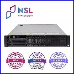 DELL PowerEdge R830 Server 4x E5-4628Lv4 128GB H730 2x1100W 2x RJ45 2x 10Gb SFP+