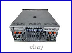 DELL PowerEdge R930 4x E7-8880v4 2.2GHz =88 Cores 128GB H730p PCIe 2xSFP+ RJ45