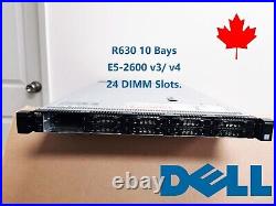 DELL R630 10 bays E5-2640 v4 20 Cores 128G H730 mini no HDD no Trays 750W 10G+1G