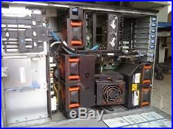 Dell PowerEdge 2900 II Server 2 x Xeon QUAD-CORE X5355 2.66GHz 48GB RAM 4x146GB