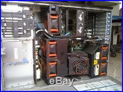 Dell PowerEdge 2900 Tower Server 2 x Xeon X5355 2.66GHz 8-CORE 32GB RAM 4x146GB