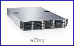 Dell PowerEdge C6220 4 Node server 8 x XEON 8-CORE E5-2670 192GB RAM Rack Mount