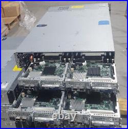 Dell PowerEdge C6300 2U 4 node server 24 x 2.5 4 x C6320 node 10GbE SFP+