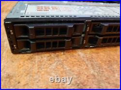 Dell PowerEdge FC830 blade server with 4 socket no mem no procs 4x heatsink