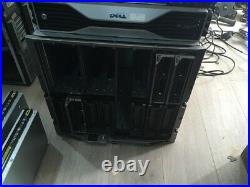 Dell PowerEdge M1000e Blade Server Enclosure 6 PSU 9 FAN 1 CMC KVM 16 port