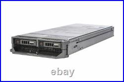 Dell PowerEdge M620 Blade Server 2x 10C E5-2660v2 64GB Ram 2x 146GB HDD H710P
