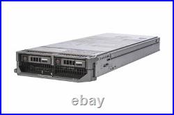 Dell PowerEdge M620 Blade Server 2x Quad-Core E5-2637v2 192GB Ram 2x 400GB SSD