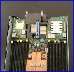 Dell PowerEdge M620 Server Blade with 10G NICs SD card