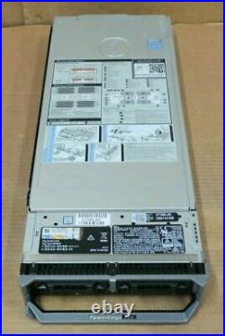 Dell PowerEdge M630 Blade Server E5-2643v3 3.40GHz 32GB NVIDIA K2200M Graphics