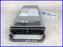 Dell PowerEdge M640 2x 2.5 CTO Blade Server 2x Heatsink, H730p, BCM57810-k