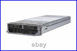 Dell PowerEdge M640 Blade Server 2x 4C Gold 5122 3.6GHz 64GB Ram 2x 800GB SSD