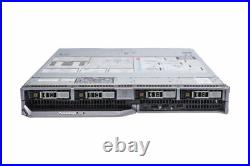 Dell PowerEdge M820 Blade Server 2x 6-Core E5-4607 2.20GHz 64GB Ram 4x 146GB HDD