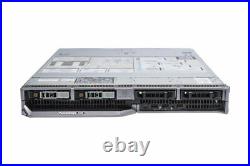 Dell PowerEdge M820 Blade Server 2x 6-Core E5-4607 2.20GHz 96GB Ram 2x 146GB HDD