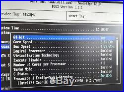 Dell PowerEdge R210 1U Server Intel Xeon X3450 2.67GHz 1TB 8GB RAM Inc VAT