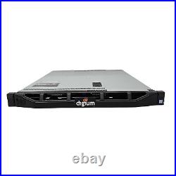 Dell PowerEdge R230 1U Server with 1x E3-1220v5, 8GB (2x4GB), Perc H330