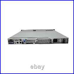 Dell PowerEdge R230 1U Server with 1x E3-1220v5, 8GB (2x4GB), Perc H330