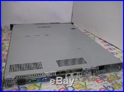 Dell PowerEdge R310 1U Server Xeon QC X3430 2.40GHz 4GB 1.5TB 3.5 Perc S100 +