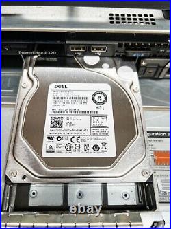 Dell PowerEdge R320 E5-2440 v2 @1.9GHz 16GB Perc H710 Mini 3x4TB 3.5 2xPSU