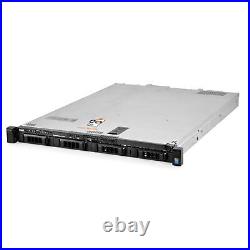 Dell PowerEdge R430 Server 2x E5-2630v3 2.40Ghz 16-Core 256GB 4x 6TB 12G H730P