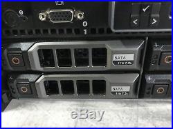 Dell PowerEdge R510 Server 2 x Intel Xeon E5620 @2.40Ghz 24GB 8x 1TB PERC Rails