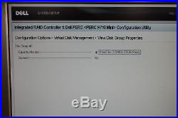 Dell PowerEdge R520 12-Cores 1.90GHz Dual E5-2420 16GB RAM 2 HDD PERC H710 Mini