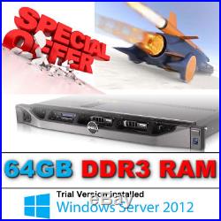 Dell PowerEdge R610 2x Hex Core XEON X5650 2.66Ghz 64GB Raid SAS 6i/R 717W PSU