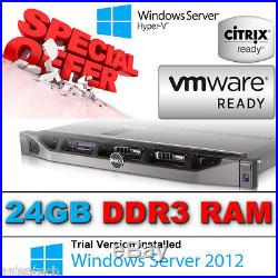 Dell PowerEdge R610 2x Six Core XEON X5675 3.06Ghz 24GB Raid Perc 6/i 717W PSU
