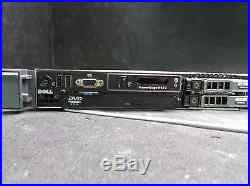 Dell PowerEdge R610 Server 2U 2 2.13GHz Quad Core 24GB 2 146GB 4 300SAS