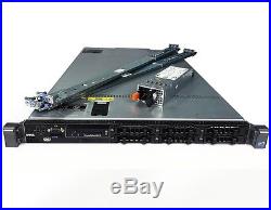 Dell PowerEdge R610 Server Dual X5660 32GB iDRAC IPMI 717w PSU 4-Post Rail Kit